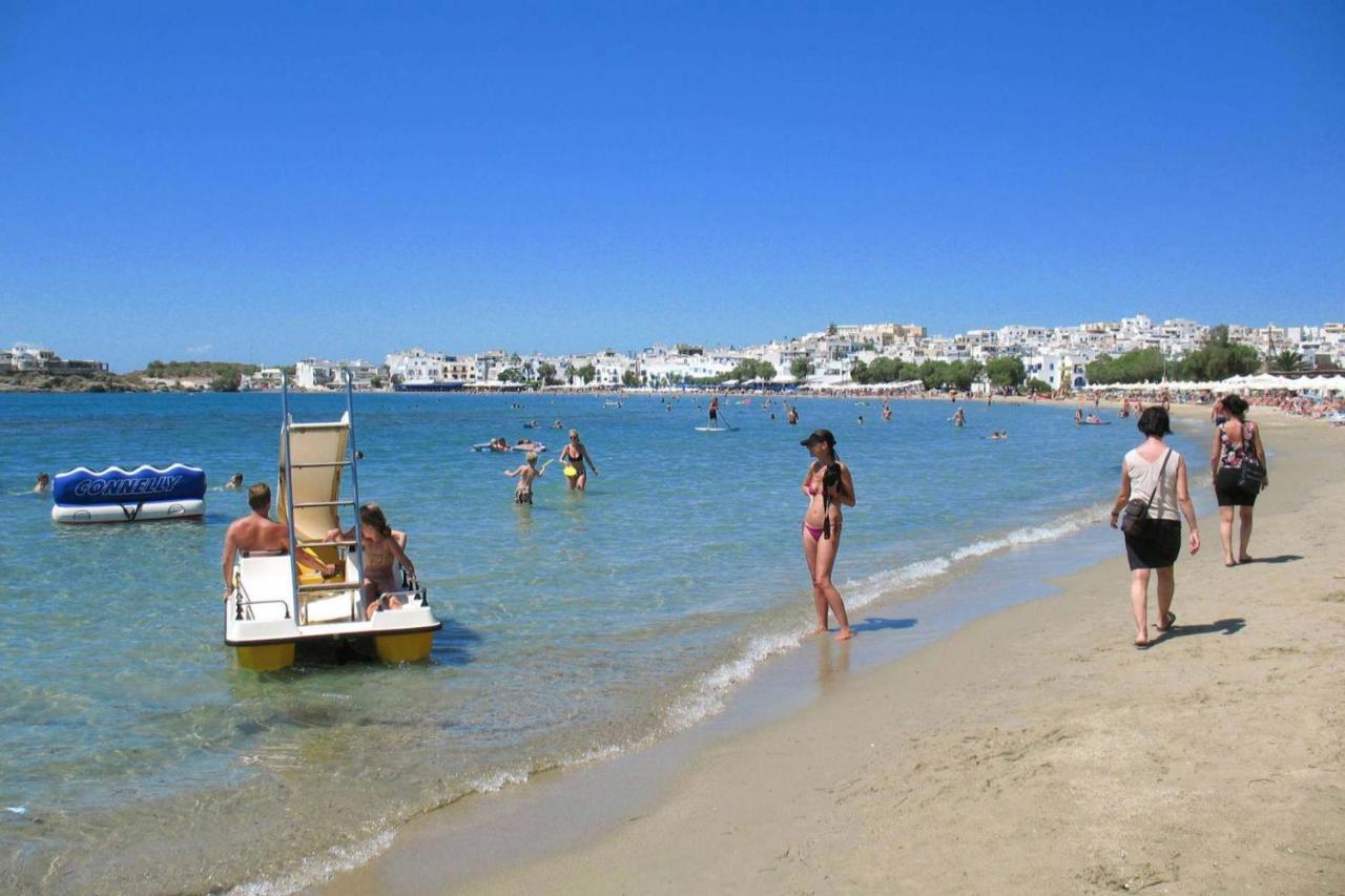 Pension Verykokkos Naxos City Buitenkant foto