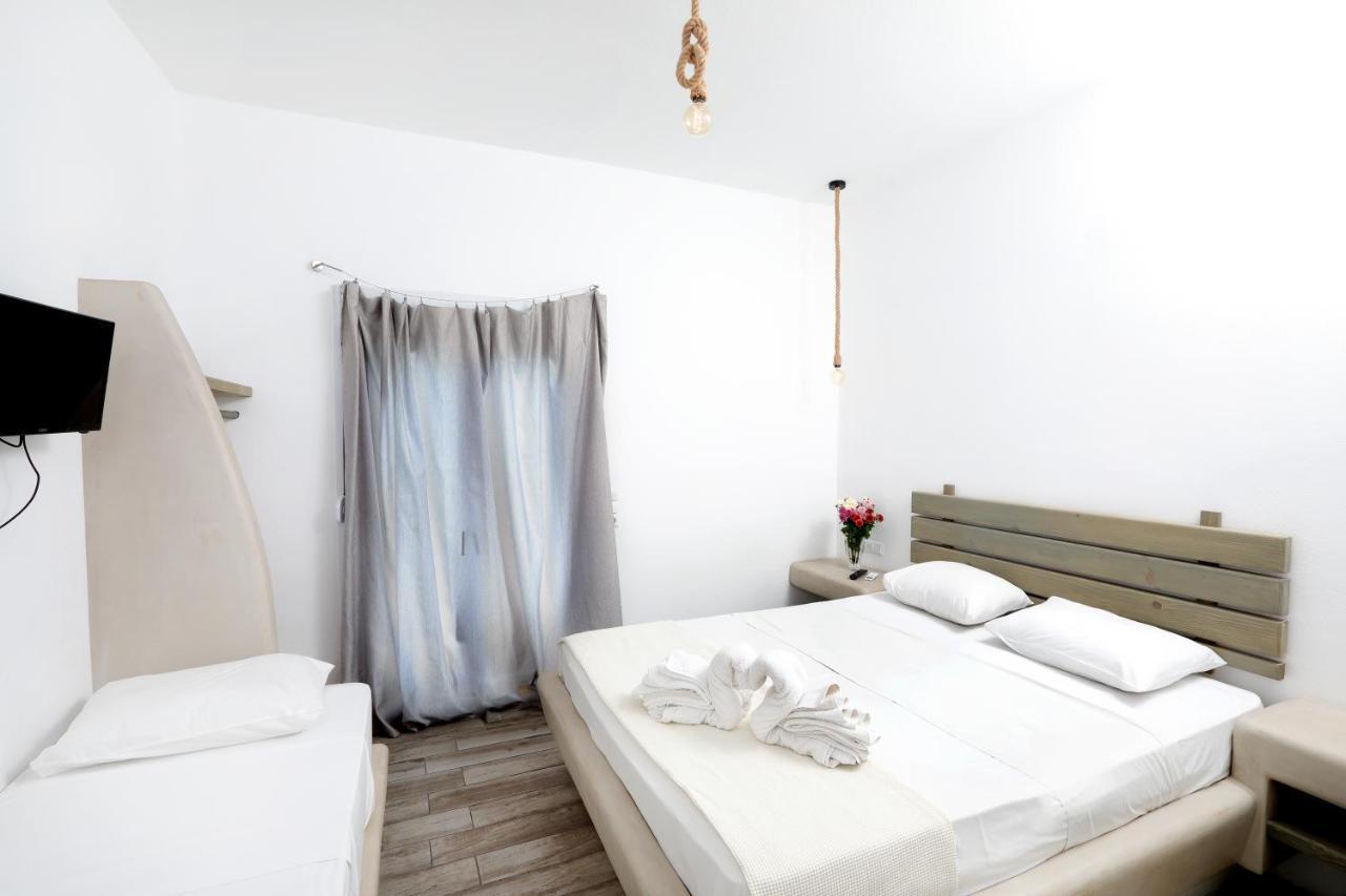 Pension Verykokkos Naxos City Buitenkant foto